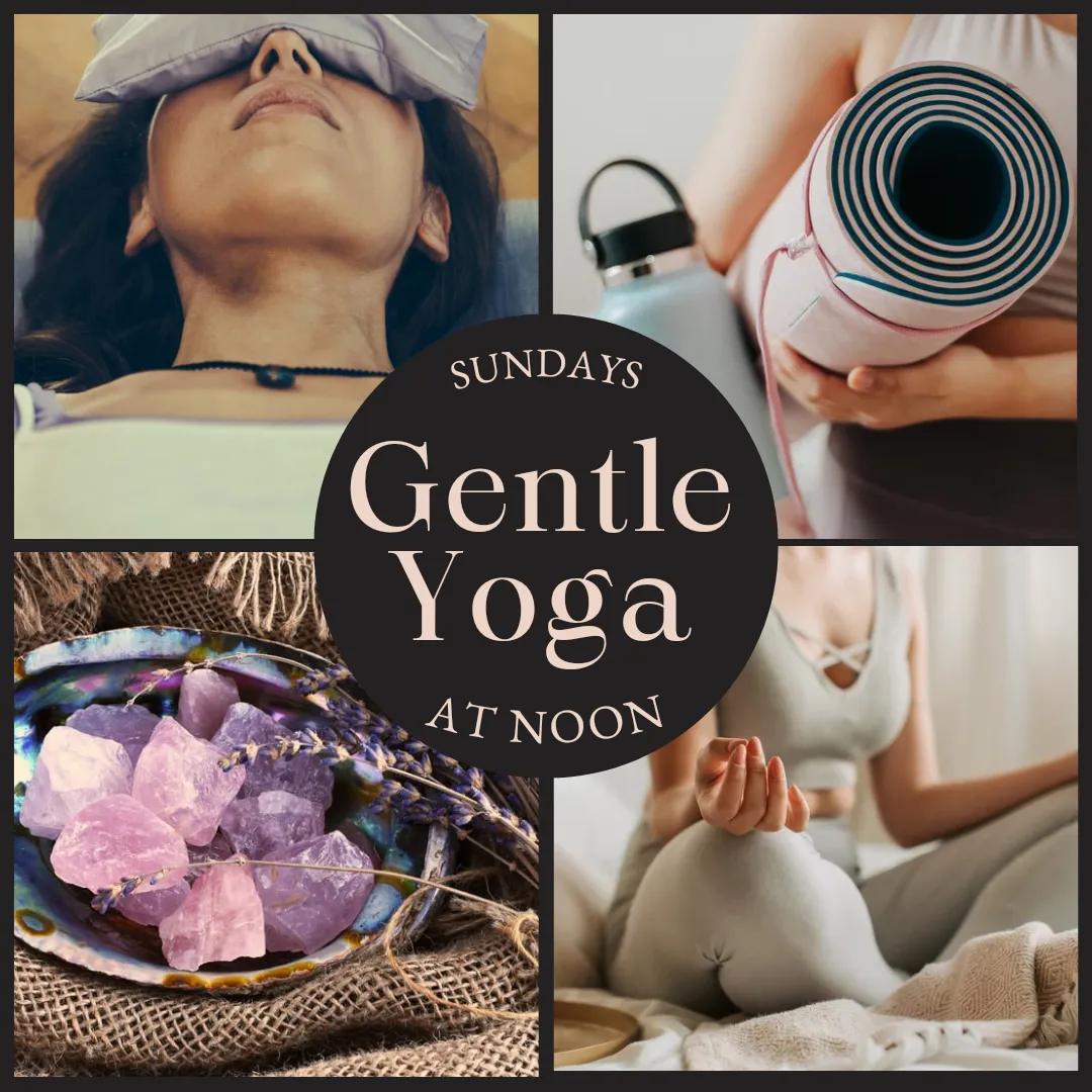 05/24 April Sundays 12-1pm - ENERGY ALCHEMY & GENTLE MOVEMENT YOGA with Becky Swenson