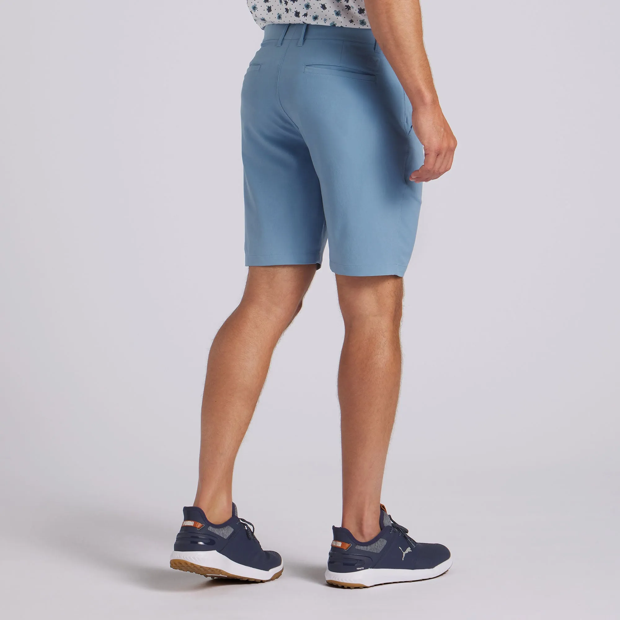 101 Solid 9 Golf Shorts | Zen Blue