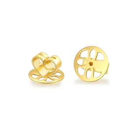 18K Solid Gold Earrings Backstopper KA00006