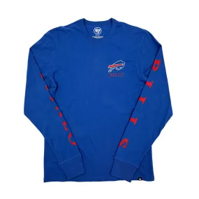 '47 Brand Buffalo Bills Jetty Blue Franklin Long Sleeve Shirt