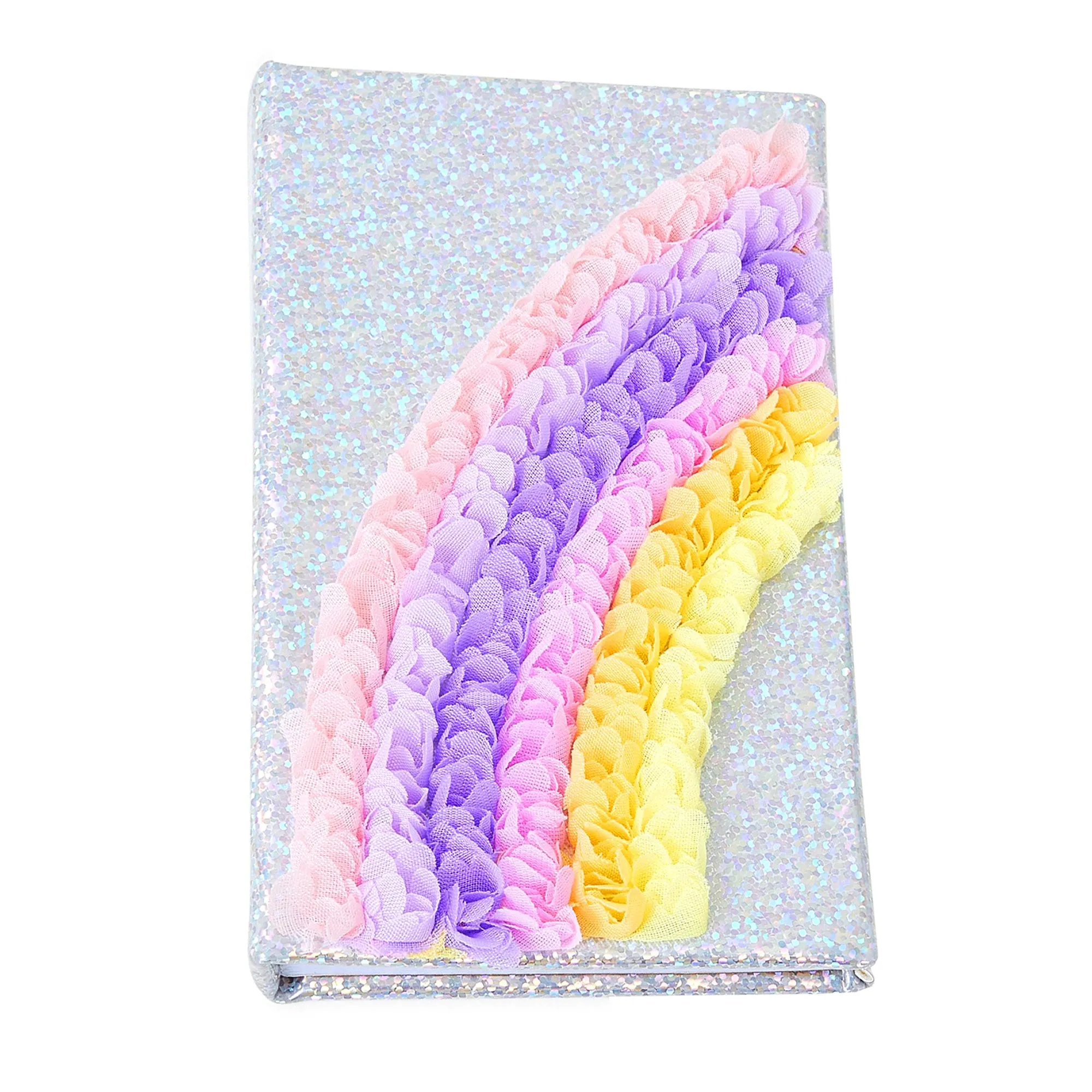 Accessorize London Girl's Rainbow Sparkle Notebook