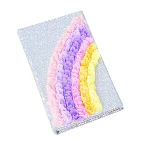 Accessorize London Girl's Rainbow Sparkle Notebook