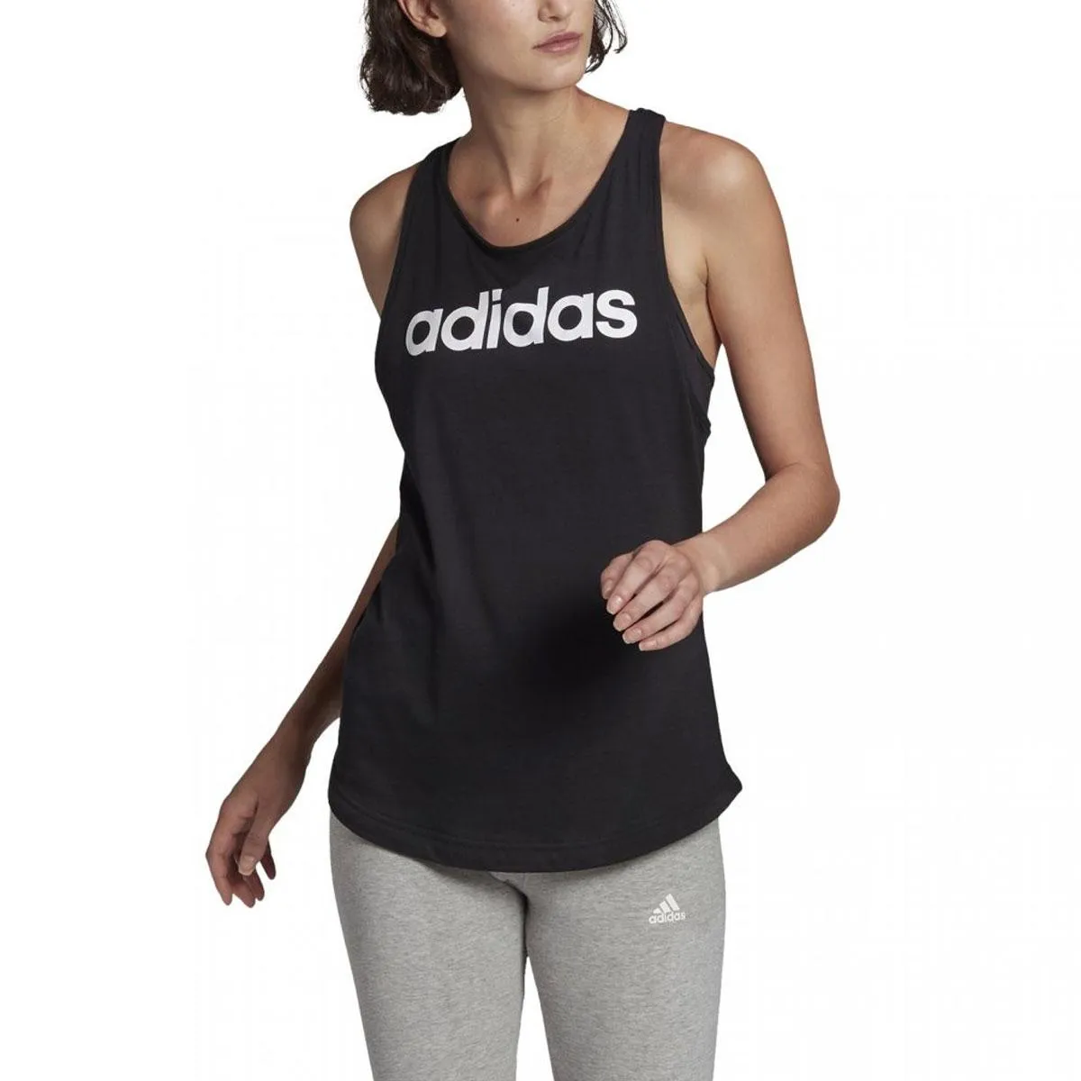 Adidas women's tank top Loungewear Essentials Loose Logo GL0566 black