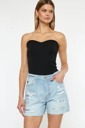 Althaia Ultra High Rise 90's Boyfriend Shorts