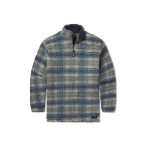 Andover Plaid Sherpa Pullover