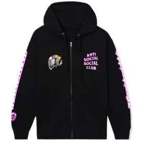 Anti Social Social Club ASSC X Alpinestars Slipstream Zip Hoodie (Black)