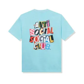 Anti Social Social Club Torn Pages Of Our Story T-shirt Blue