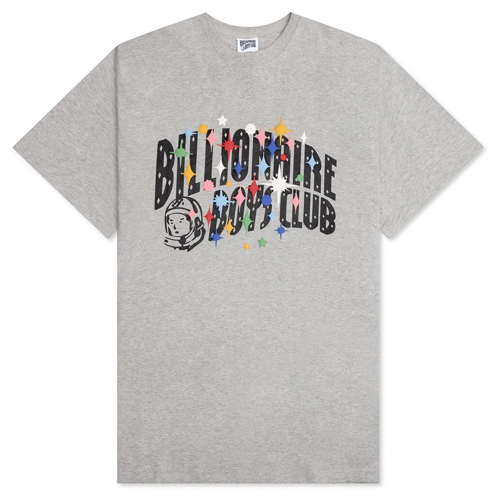 Arch Burst S/S Tee - Heather Grey