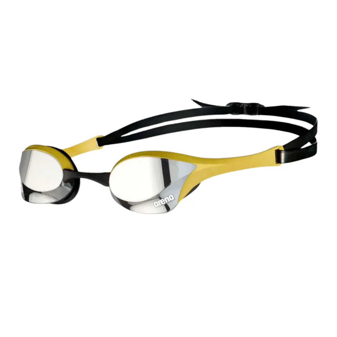 Arena Cobra Ultra Swipe Mirror Racing Goggle | Silver- Gold