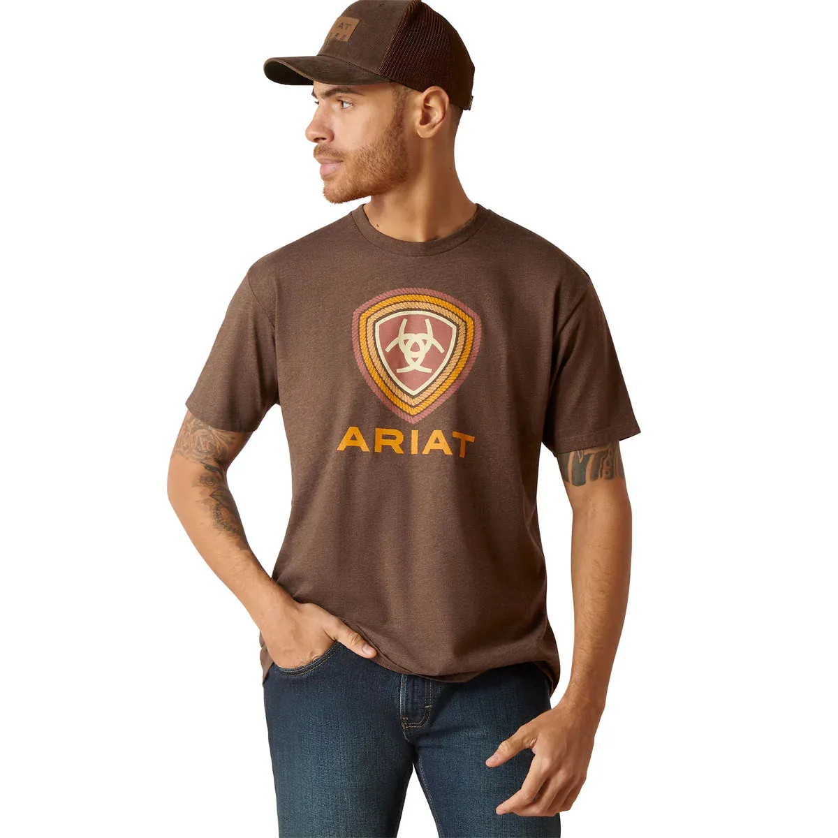 Ariat Mens Rope Lockup T-Shirt