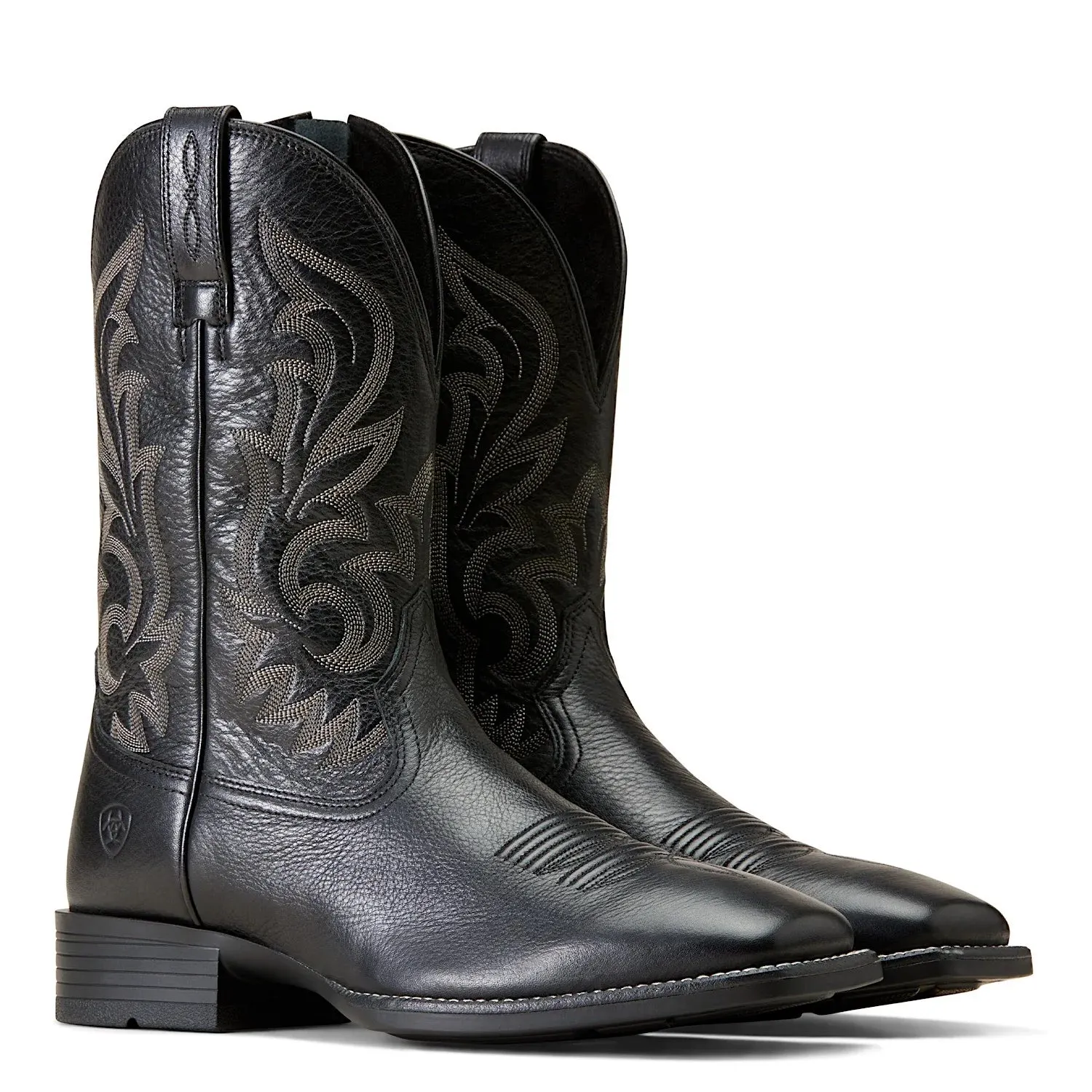 Ariat Mens Slim Zip Ultra Black Deertan Boot