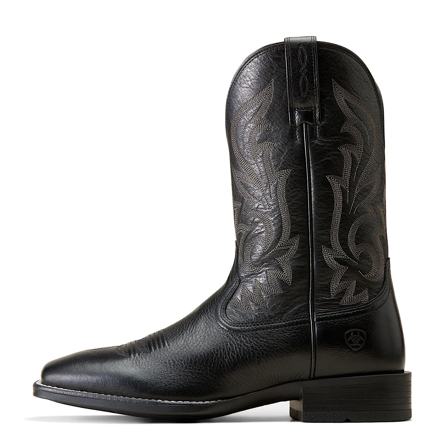 Ariat Mens Slim Zip Ultra Black Deertan Boot