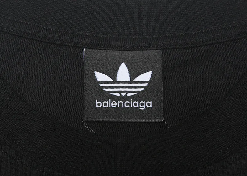 Balenciaga Adidas T-Shirt oversized Black