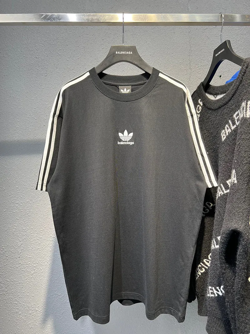 Balenciaga Adidas T-Shirt oversized Black