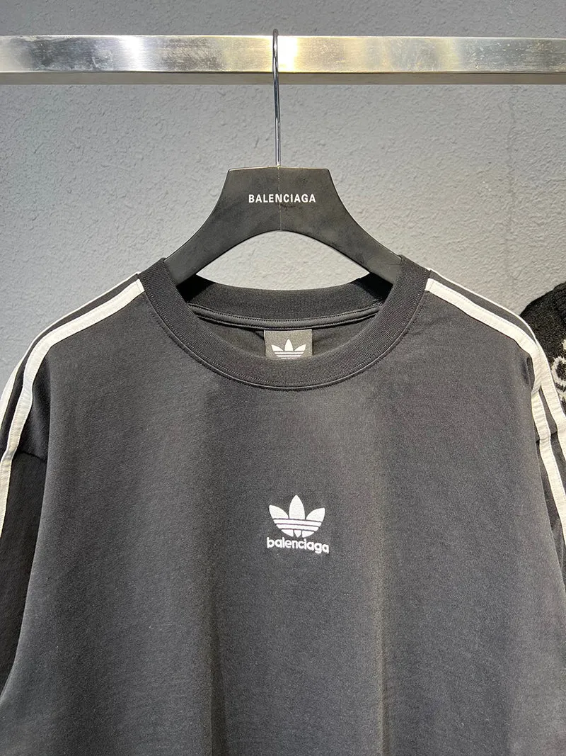 Balenciaga Adidas T-Shirt oversized Black