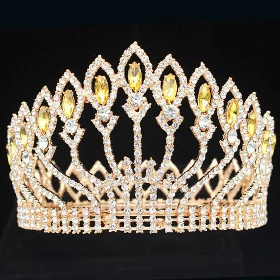 Baroque Fashion Tiaras and Crowns for Him or Her