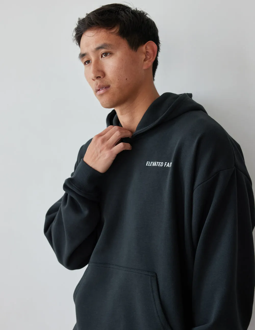 Basics Black Unisex Hoodie