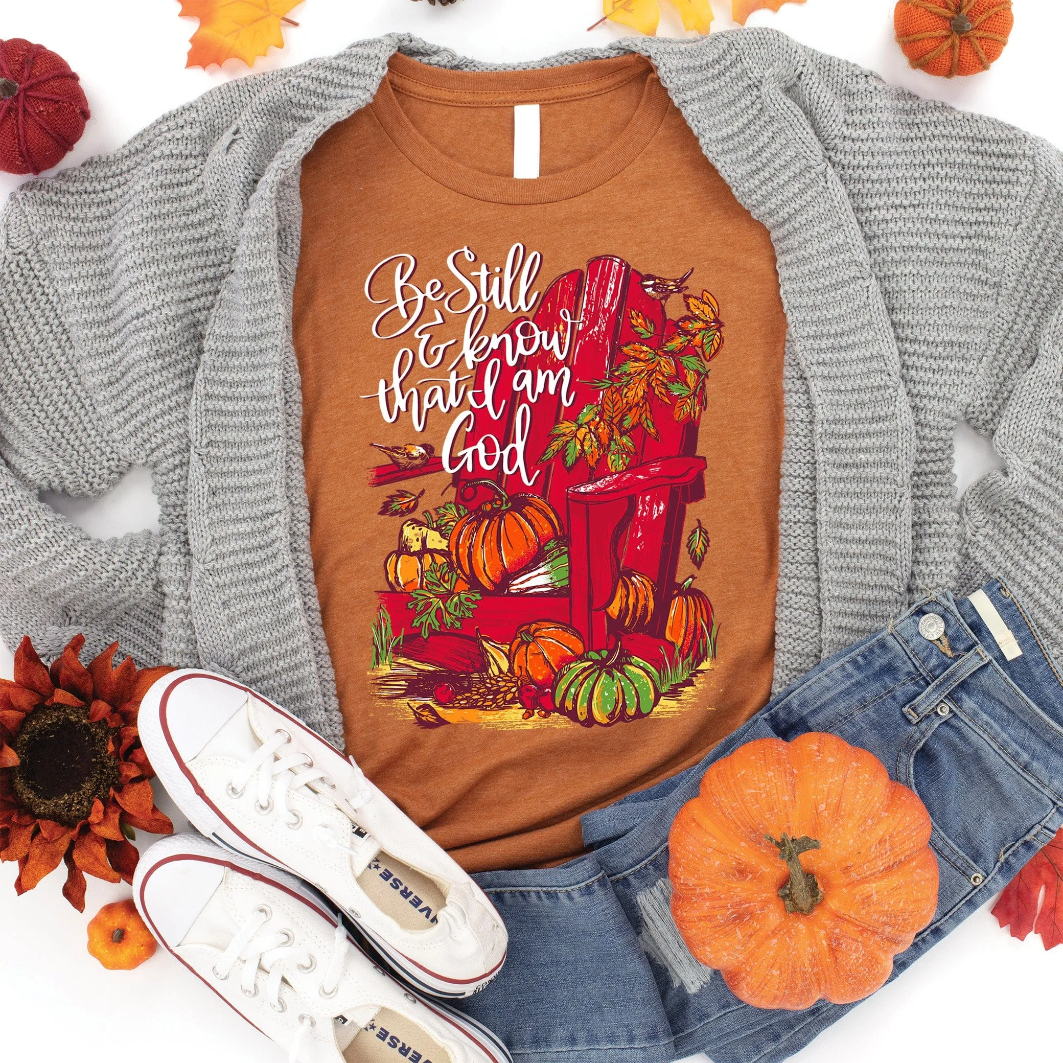 Be Still and Know Fall Tee