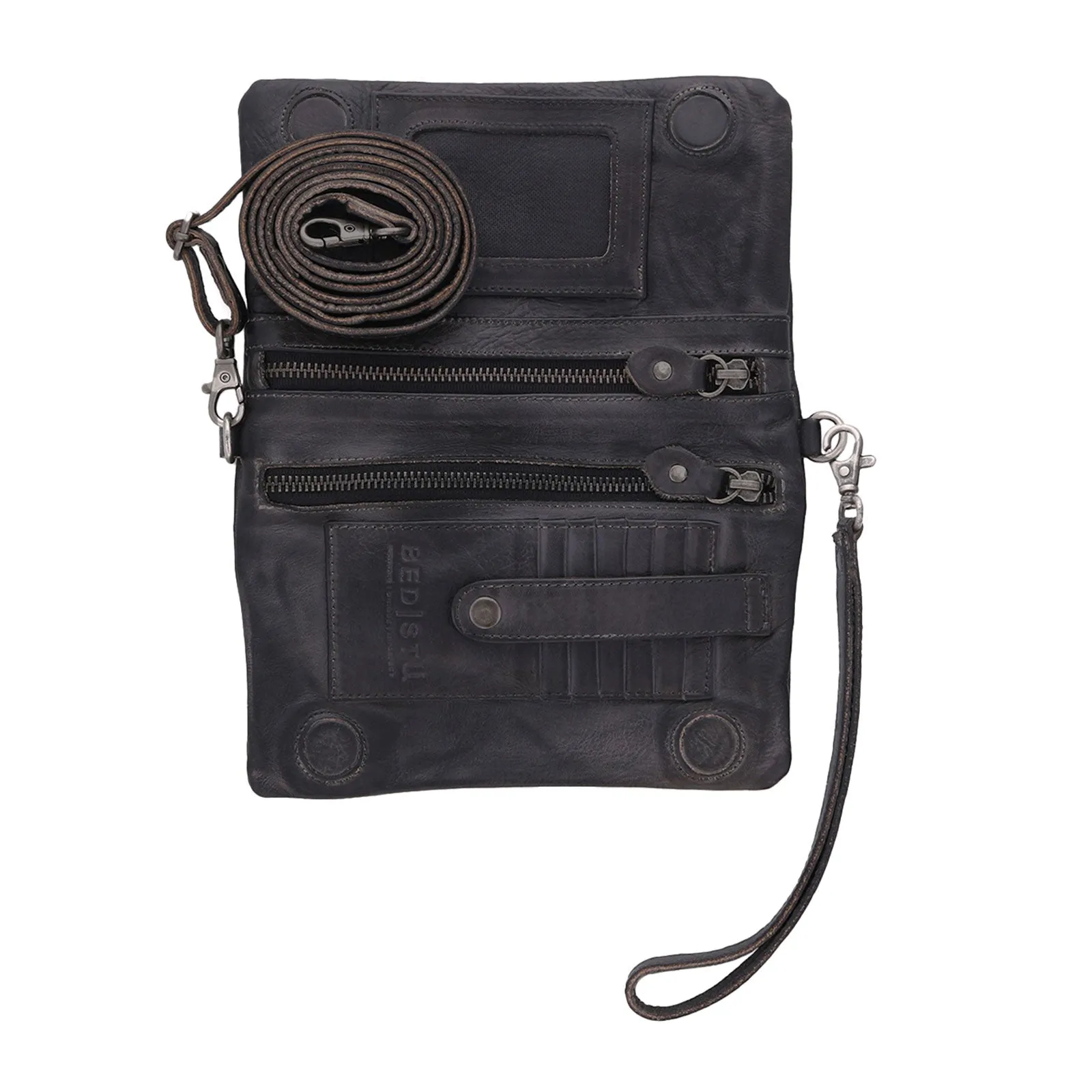 Bed Stu Cadence Clutch - Black Rustic