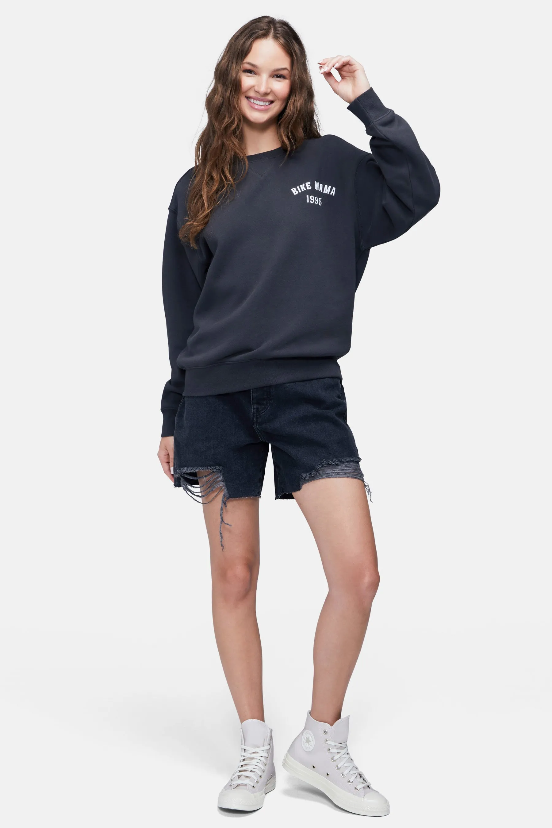 Bike Mama Cody Sweatshirt | Pirate Black