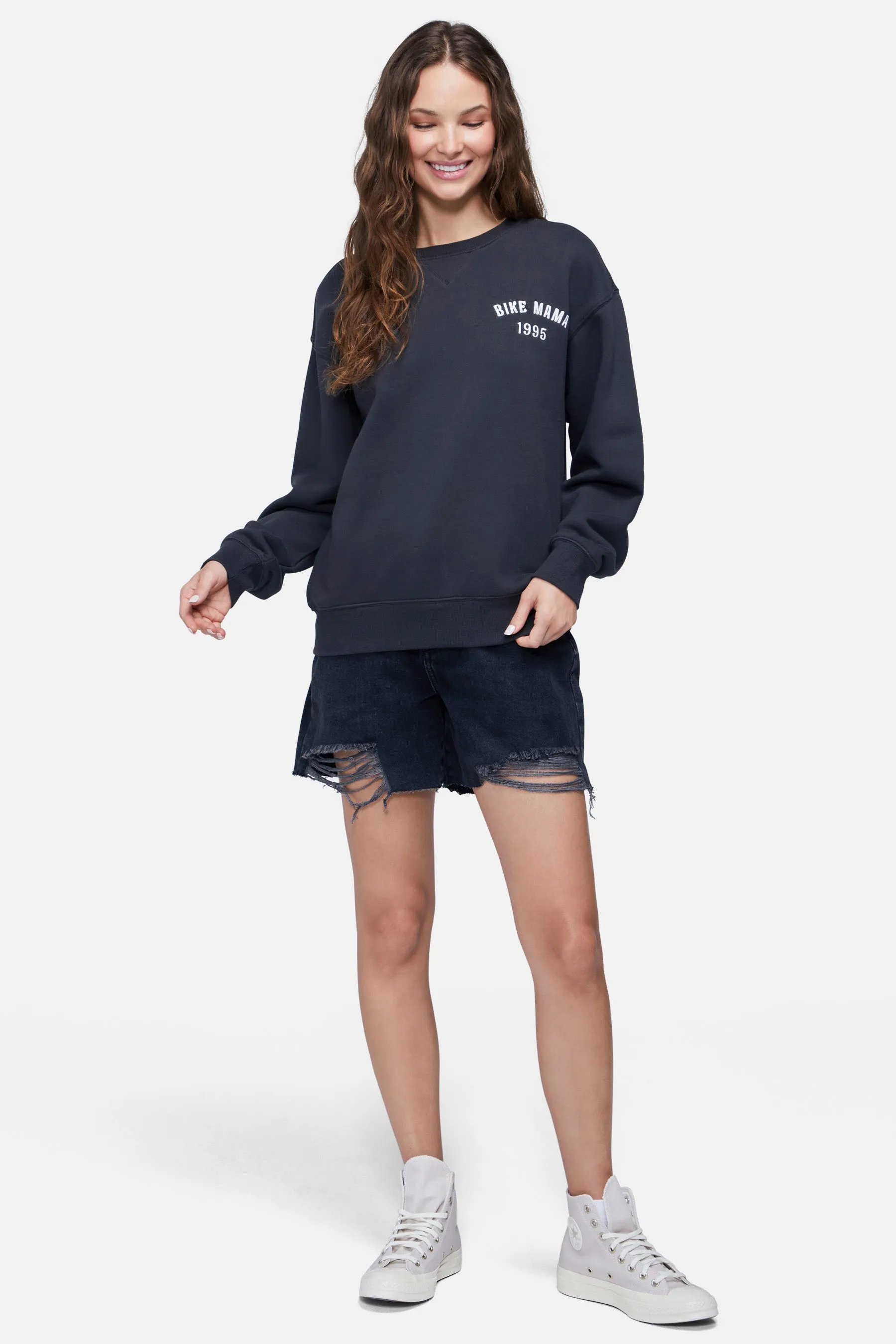 Bike Mama Cody Sweatshirt | Pirate Black