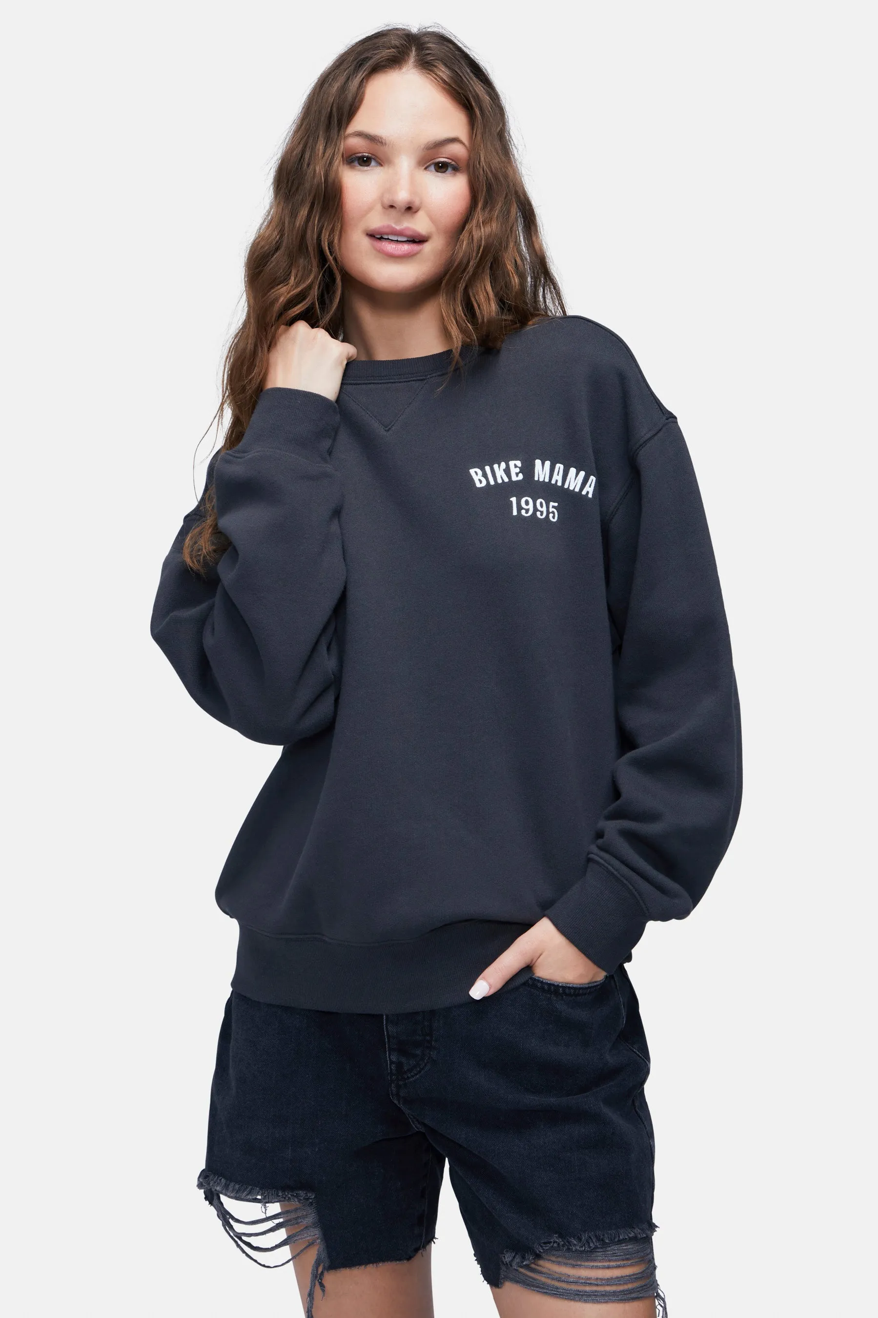 Bike Mama Cody Sweatshirt | Pirate Black