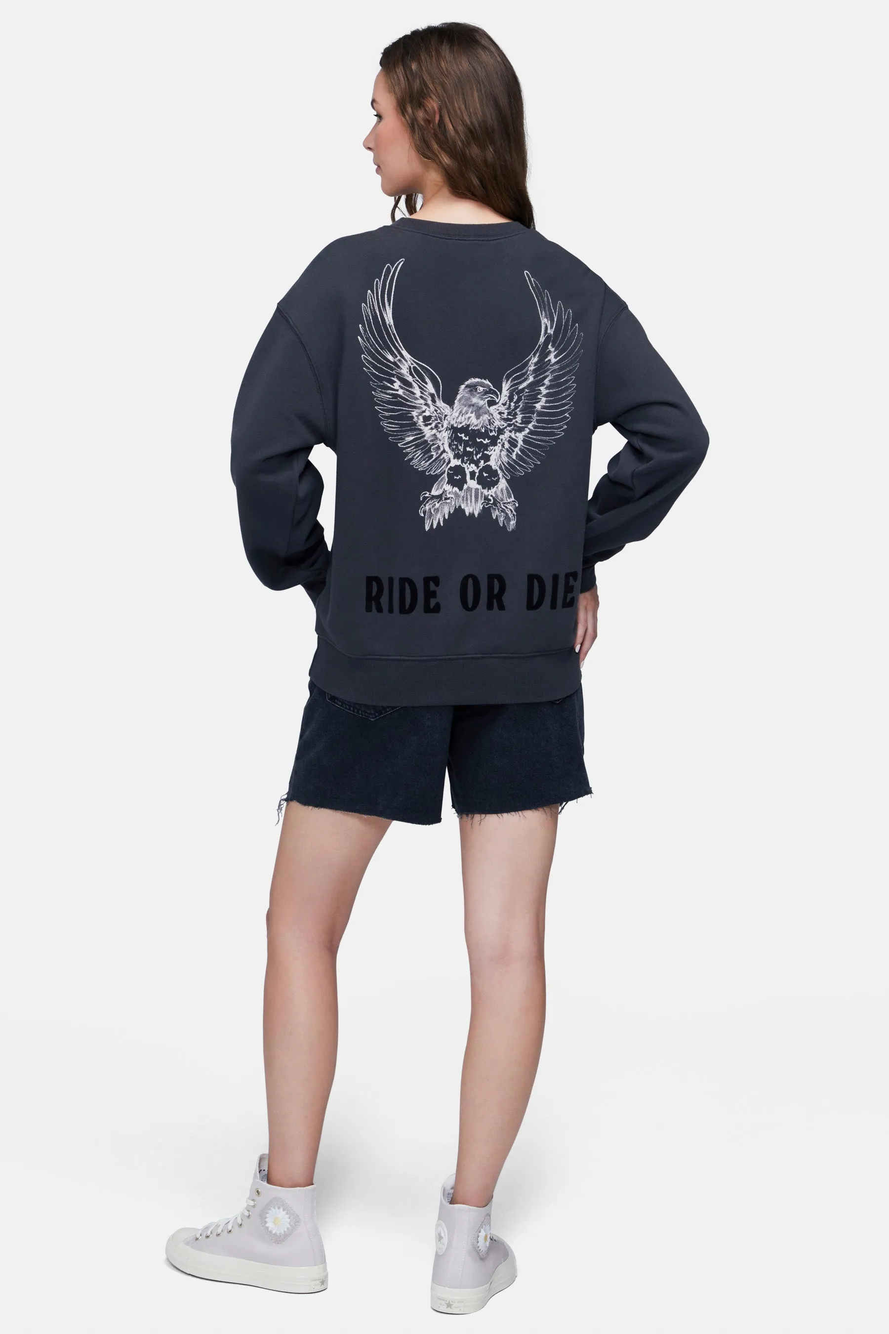 Bike Mama Cody Sweatshirt | Pirate Black