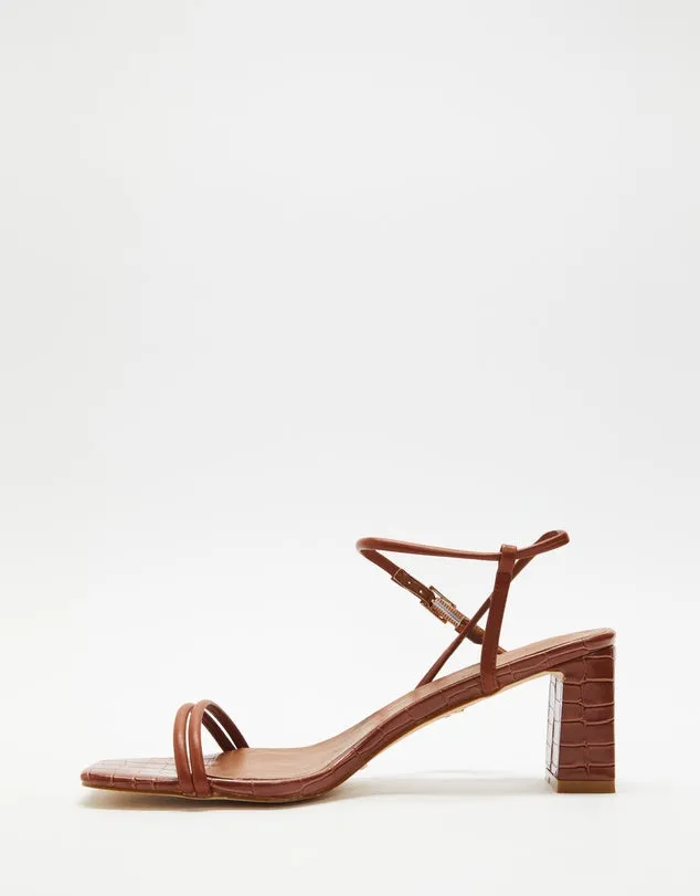 Billini Isabella Heel - Dark Tan