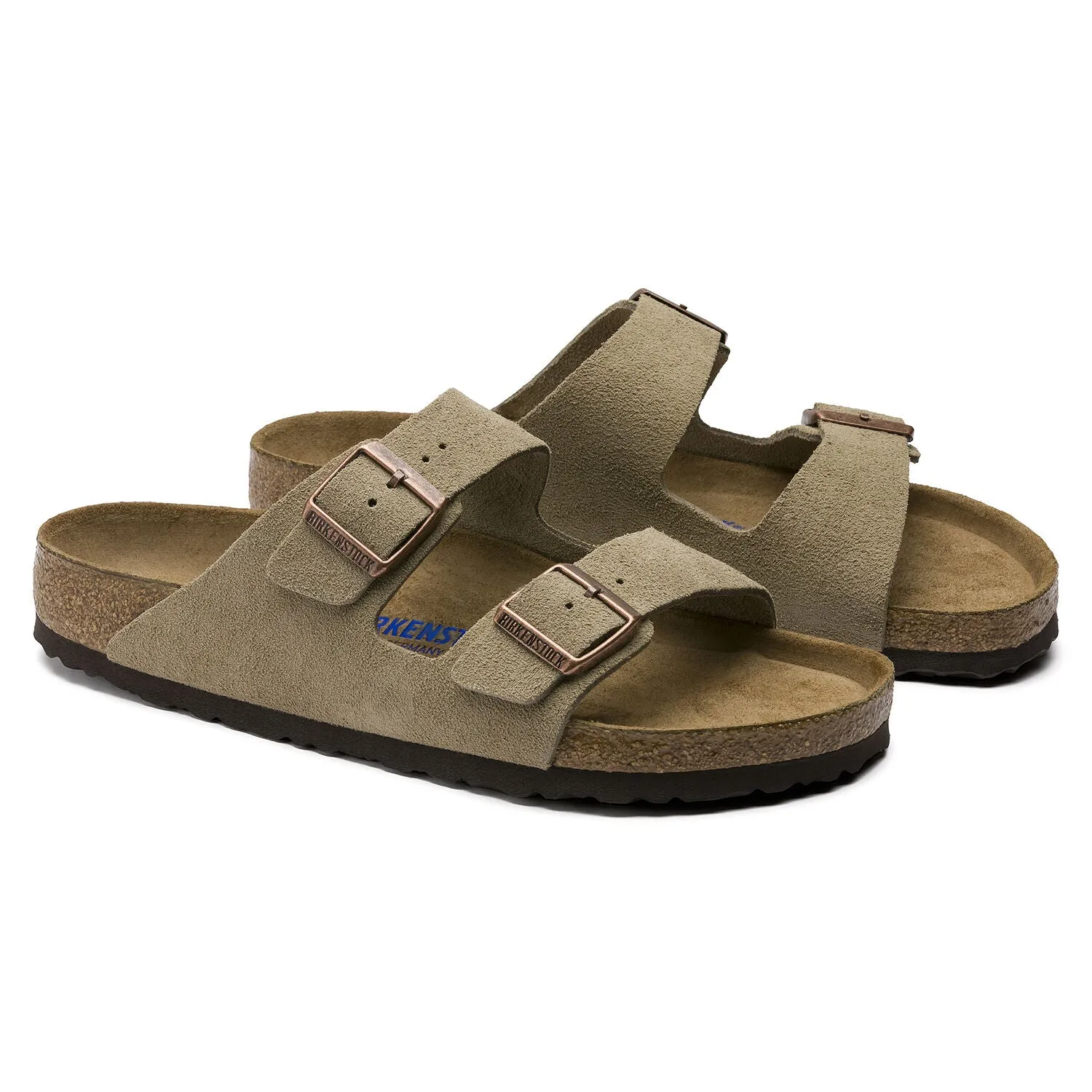 BIRKENSTOCK ARIZONA SOFT TAUPE