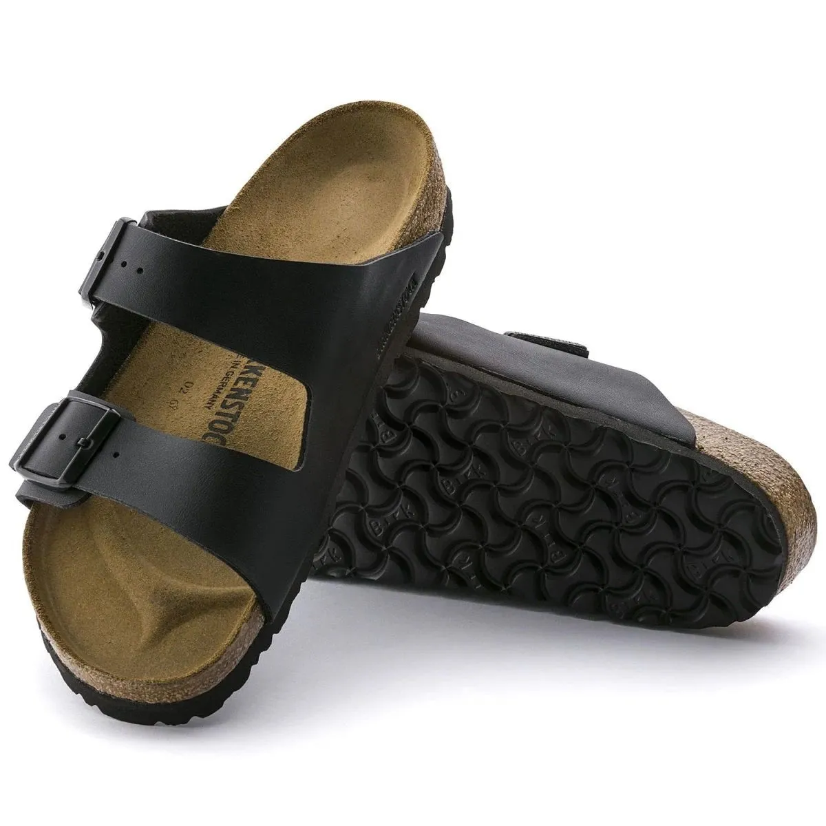 Birkenstock Men's Arizona Birko-Flor Black