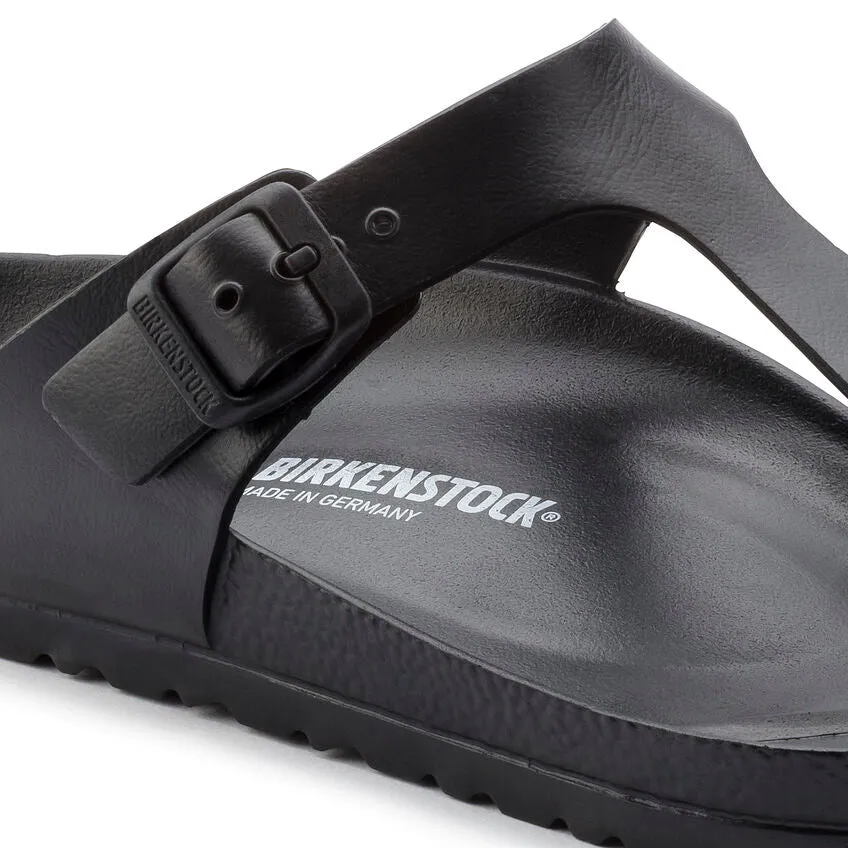 Birkenstock Women's Gizeh Essentials EVA (Black - Wide Fit)