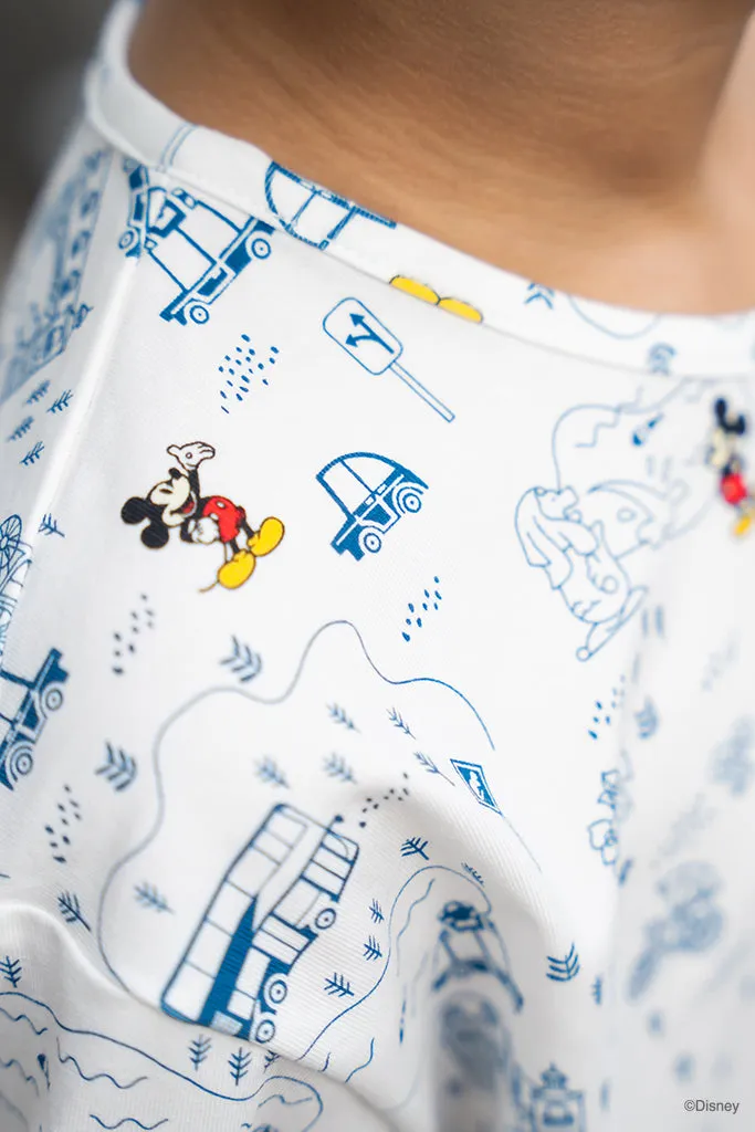 Blue Road Trip Mickey Tee