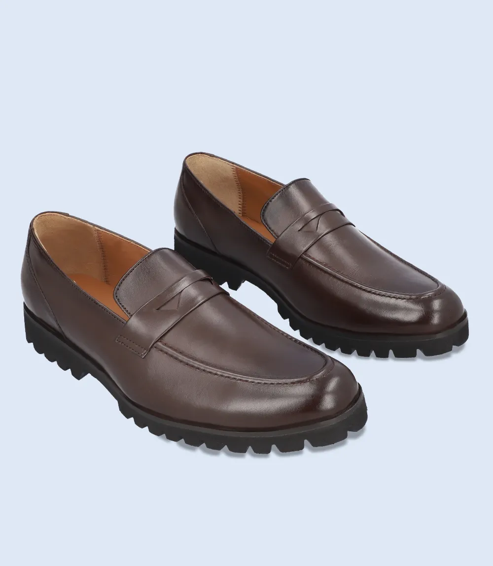 BM5160-DARKBROWN-Men Formal Slip-on's