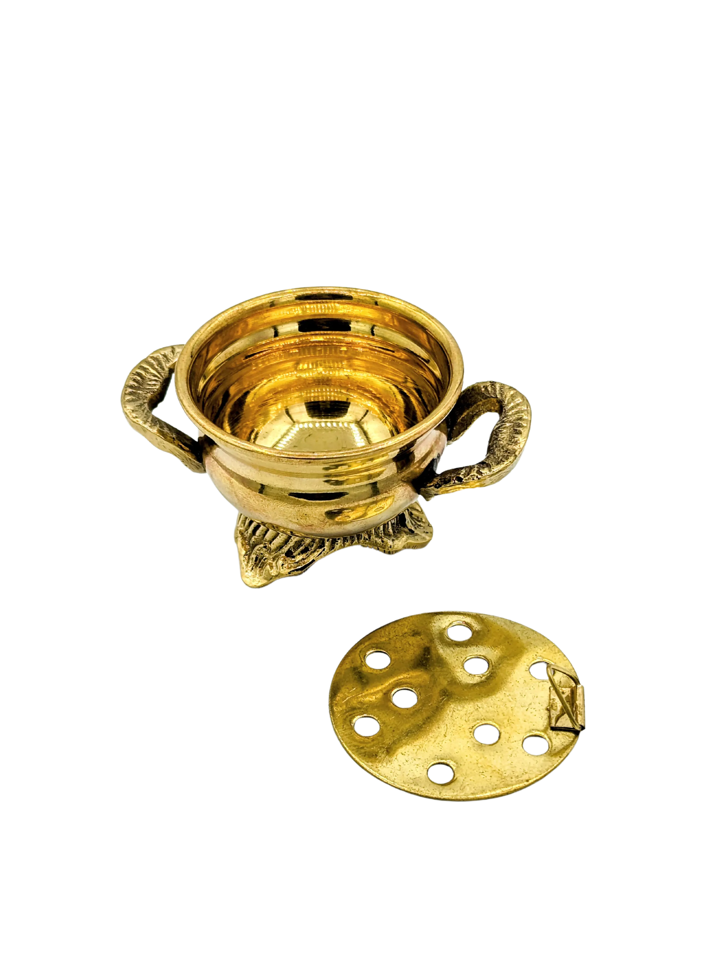 Brass Small Cauldron Incense Burner