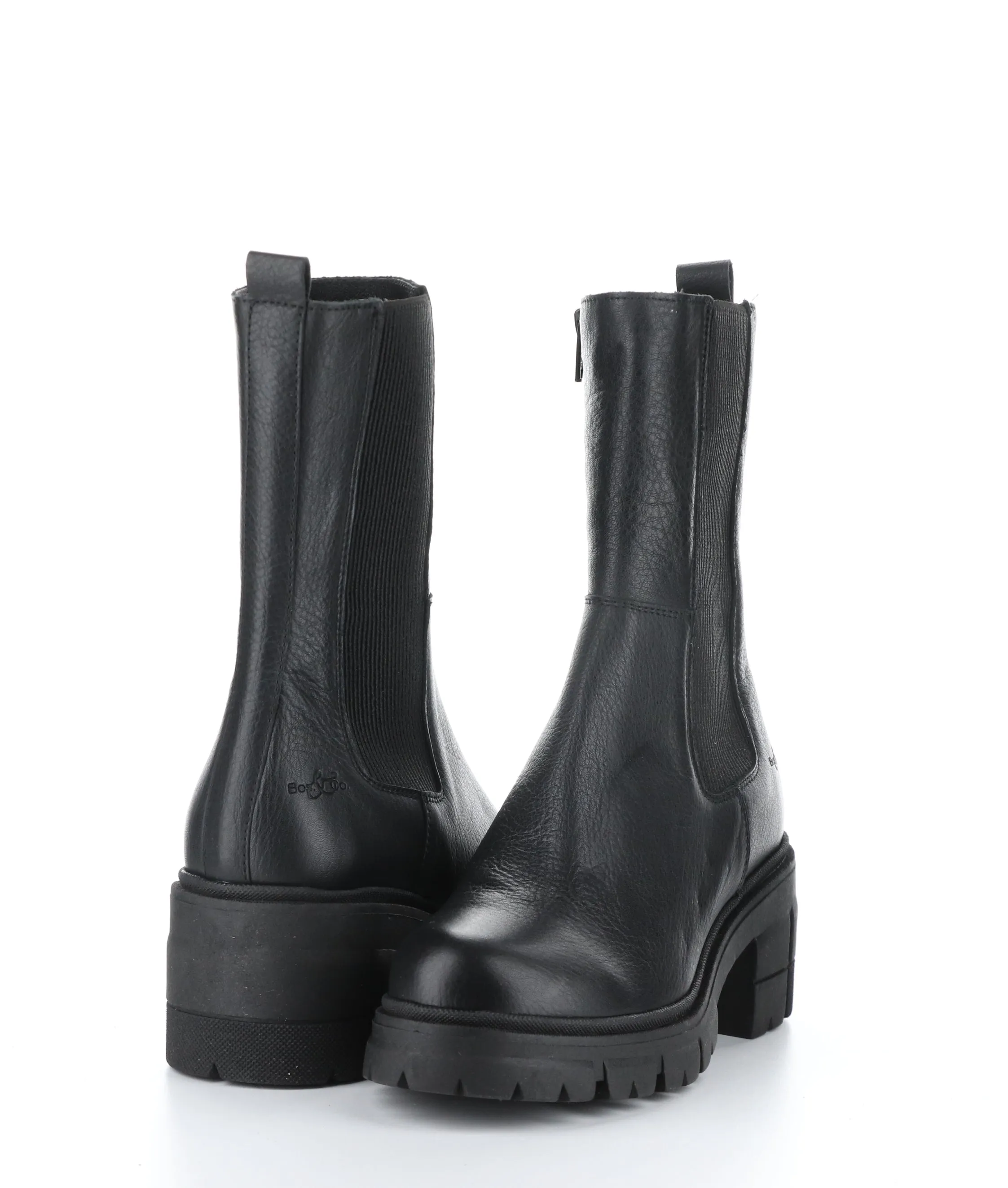 BRUNAS BLACK Elasticated Boots