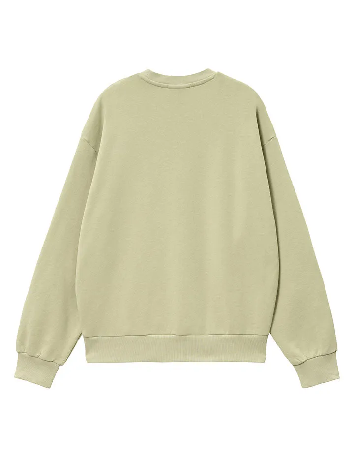 Carhartt WIP Casey Sweatshirt Agave / Silver