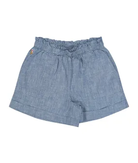 Chambray shorts - Indigo Blue