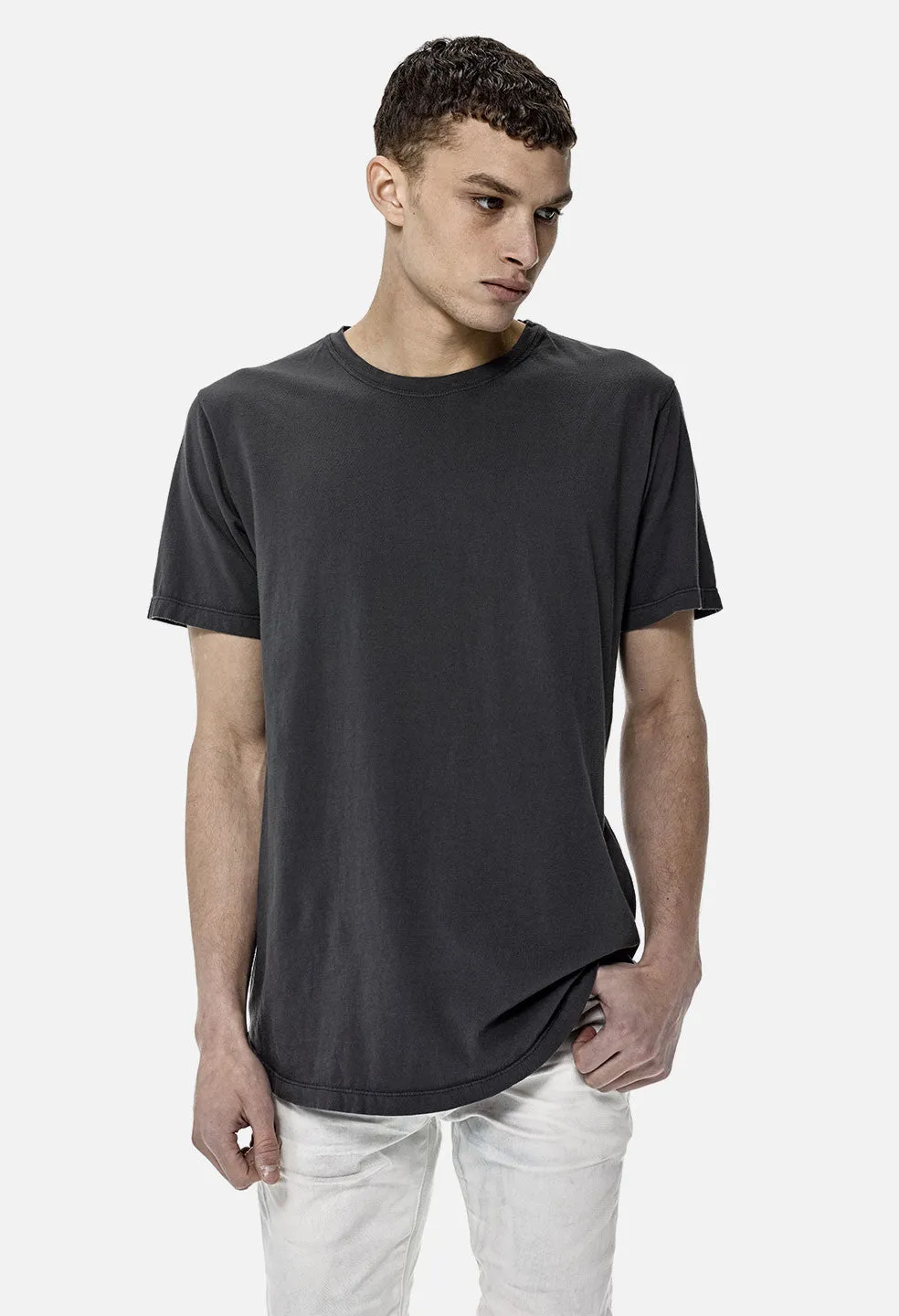 Classic Curve Tee / Charcoal