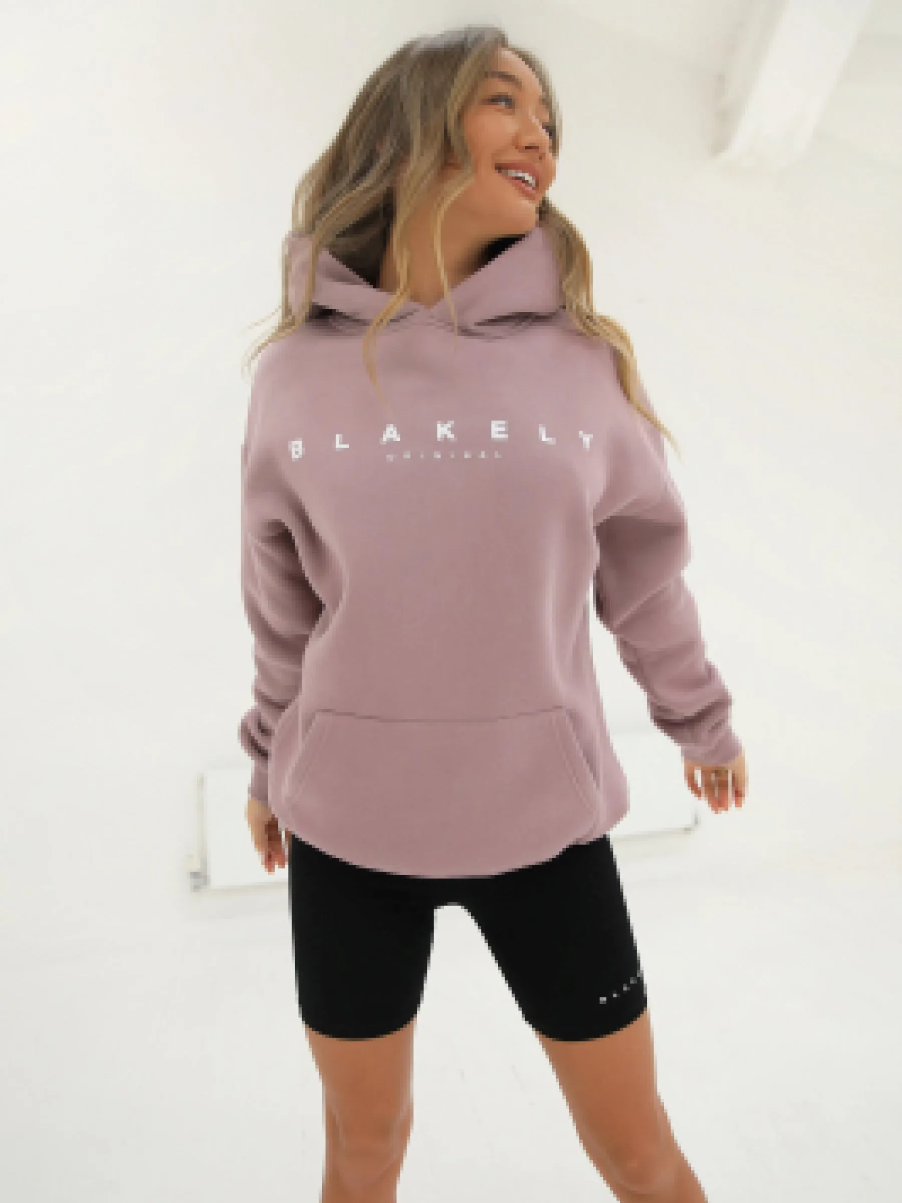 Composure Oversized Hoodie - Dusty Pink