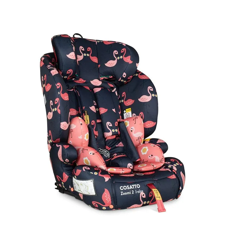 Cosatto Zoomi 2 i-Size Group 1/2/3 Car Seat - Pretty Flamingo