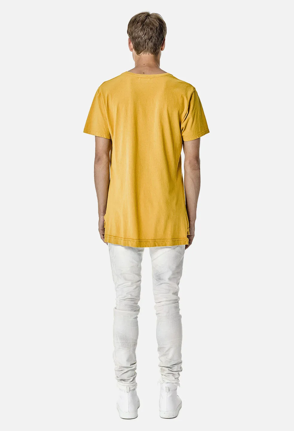 Cotton Mercer Tee / Mustard