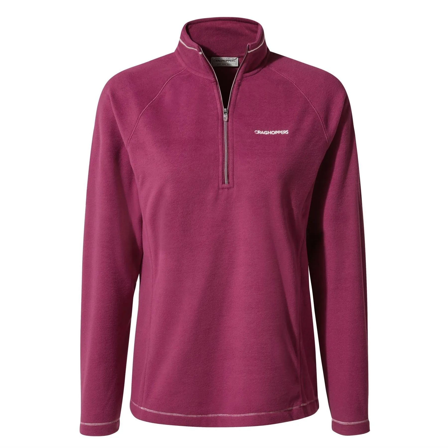 Craghoppers Miska V Womens Half Zip Long Sleeved Fleece