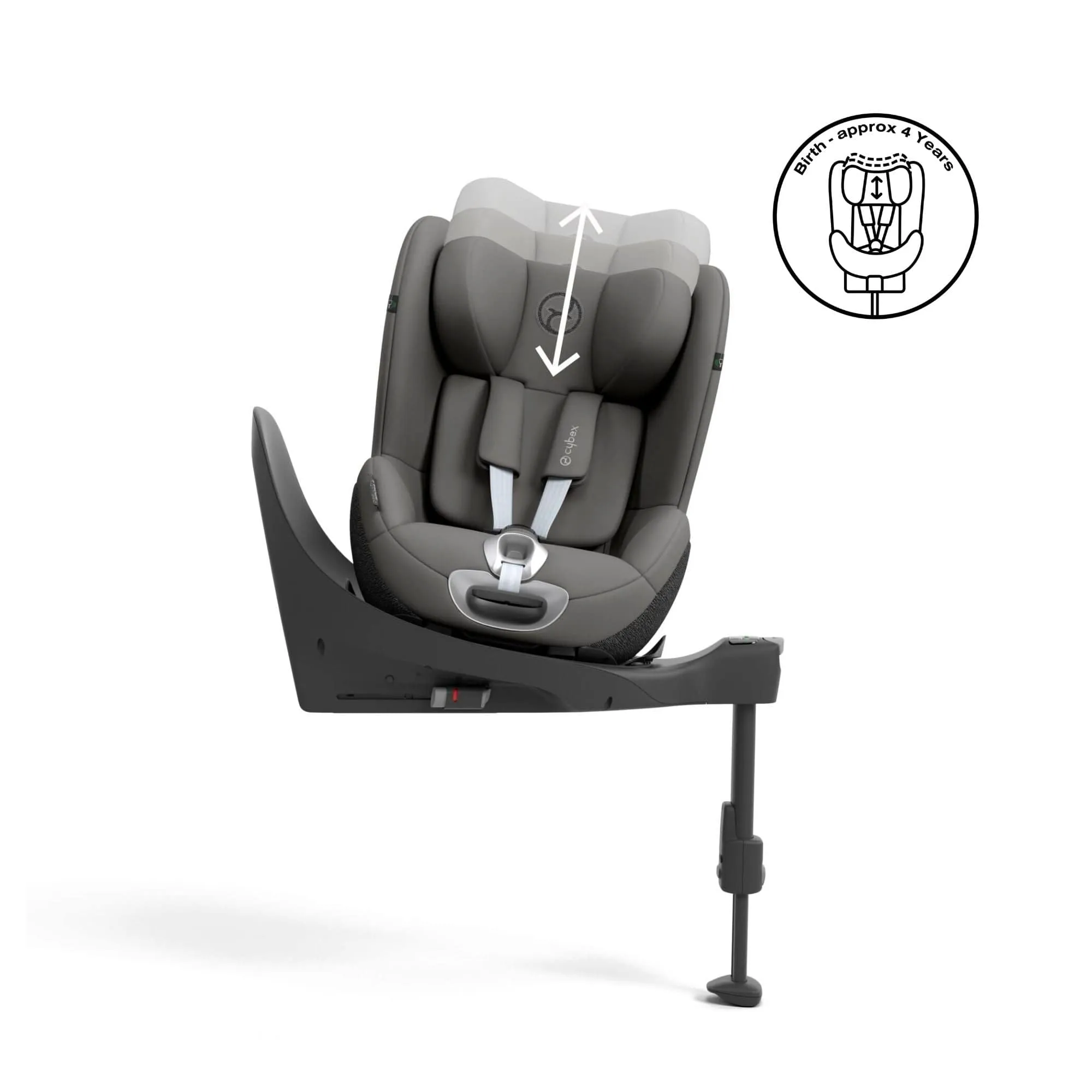 Cybex Sirona T i-Size Car Seat - Mirage Grey