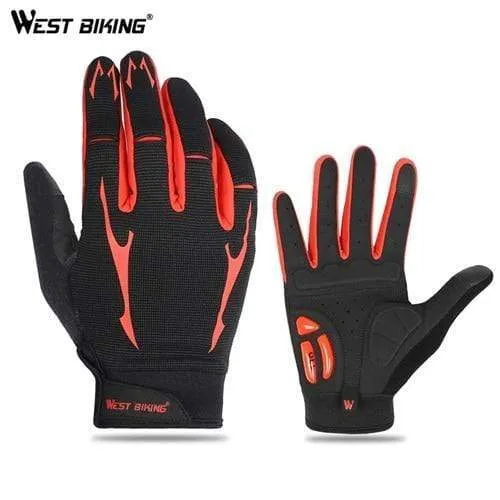 Cycling Gloves Men Women Sports Full Finger GEL Bike Gloves Touch Screen Windproof Warm MTB Road Bicycle Gloves