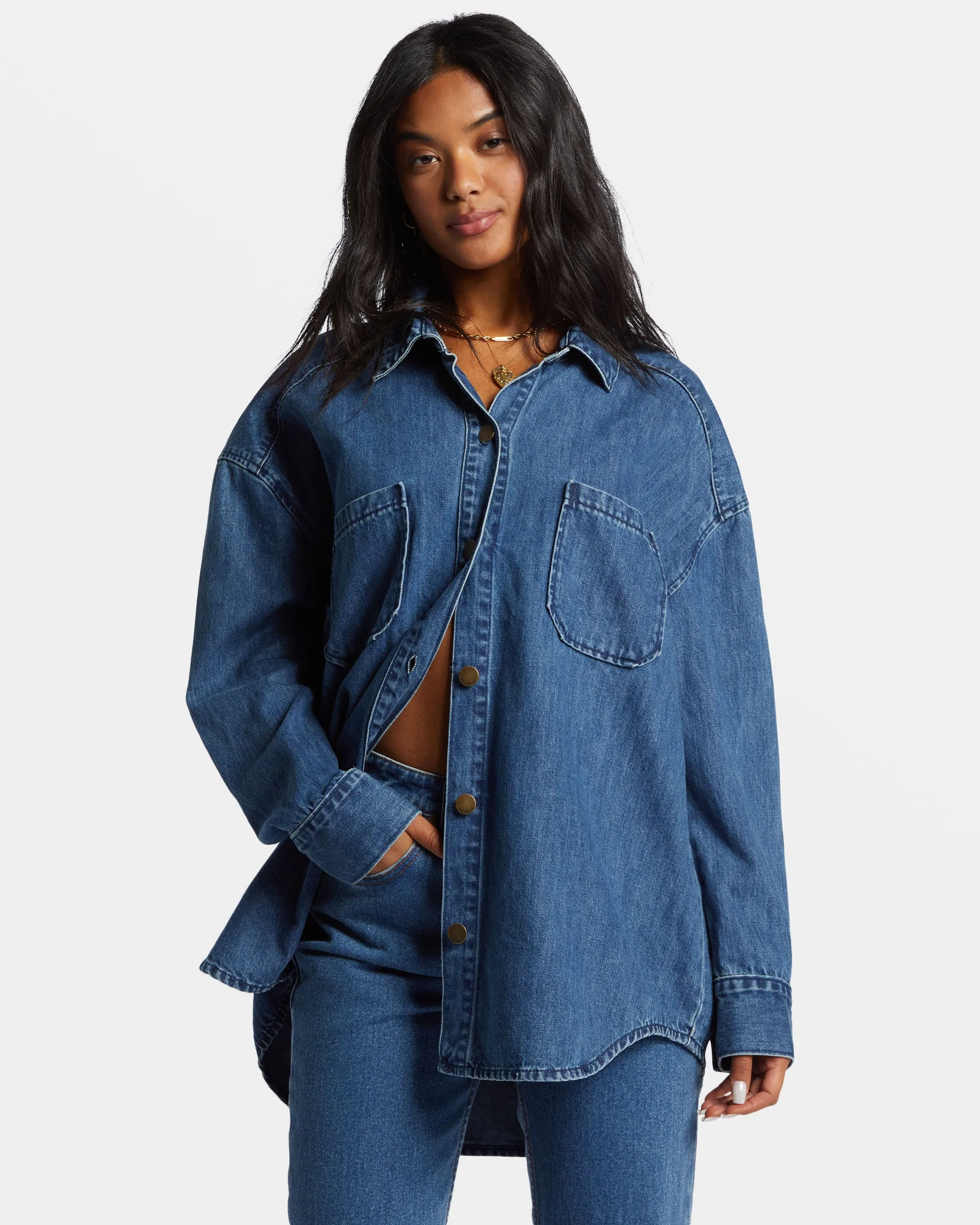 Deep Sea Denim Shirt - Deep Sea