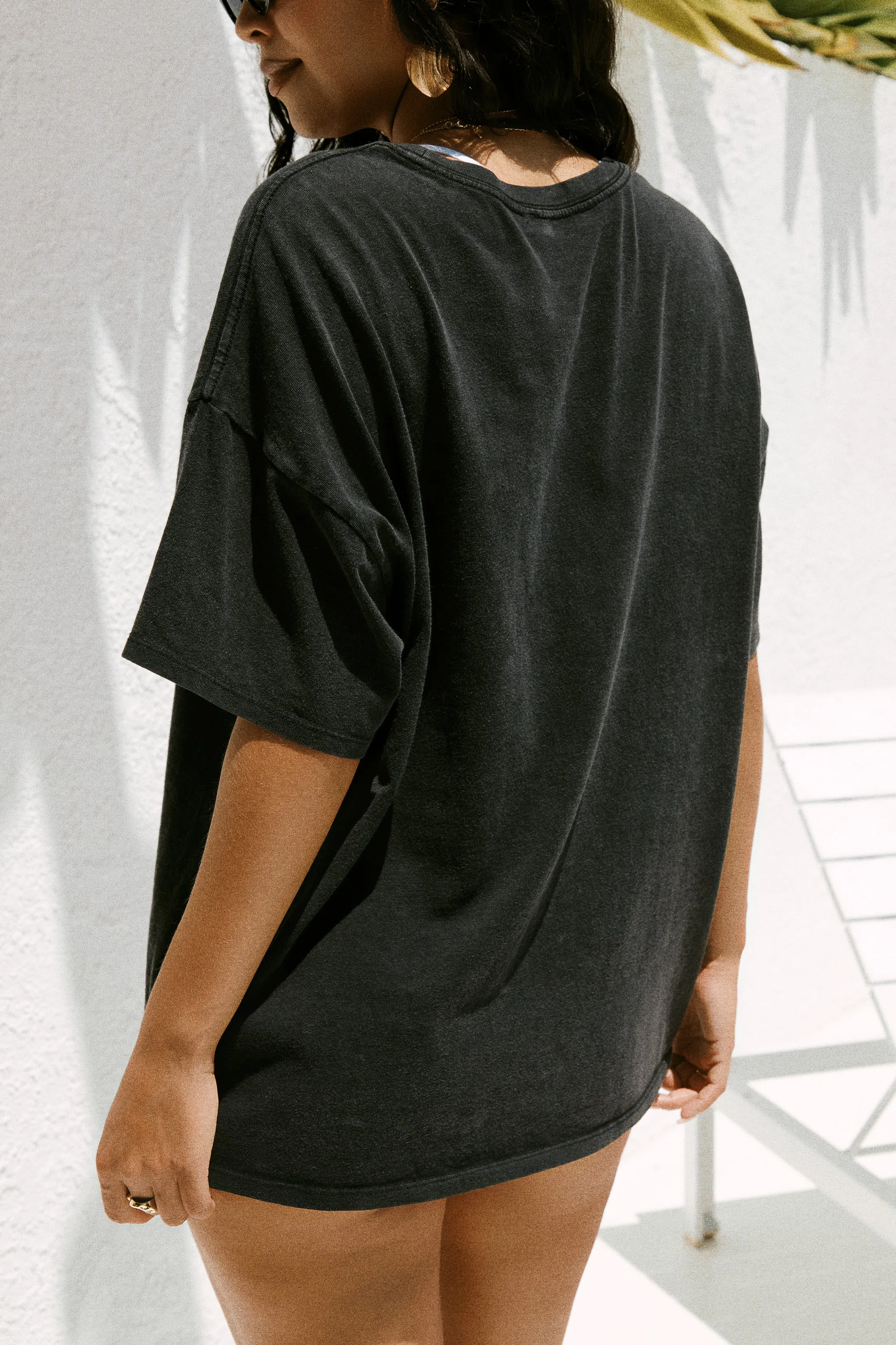 Denise Oversized T-Shirt - Black