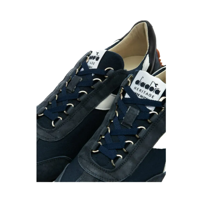 DIADORA HERITAGE SNEAKERS EQUIPE MAD ITALIA 201.177158 01 60065 BLU DENIM