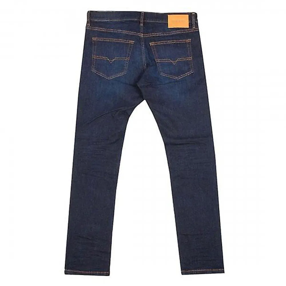 Diesel D-Luster 0GDAO Slim Stretch Jeans - Dark blue