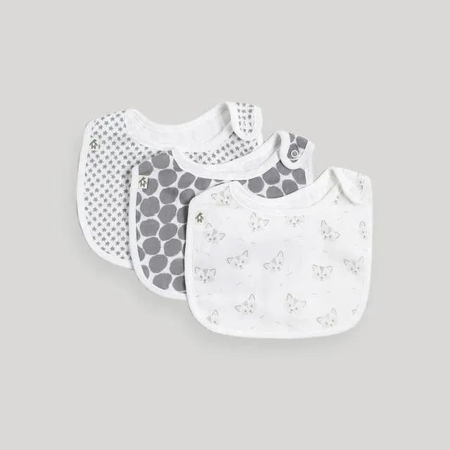 Dream Unisex 3 Pack Muslin Bibs