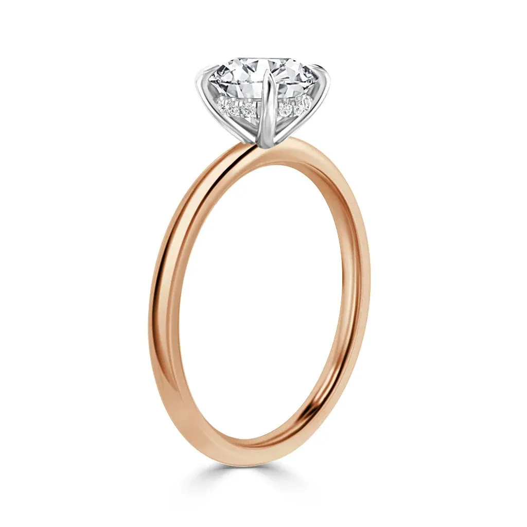 Edith - 18ct Rose Gold - Round